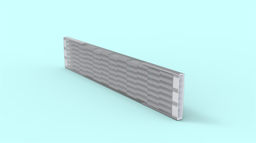 50x80.8中(zhōng)冷器管-透視圖1